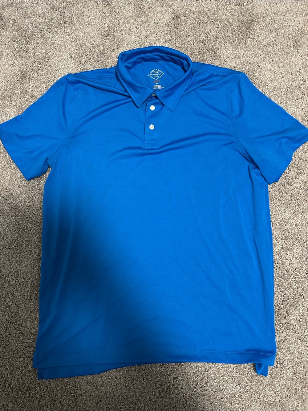 St. John's Bay Royal Blue Performance Polo